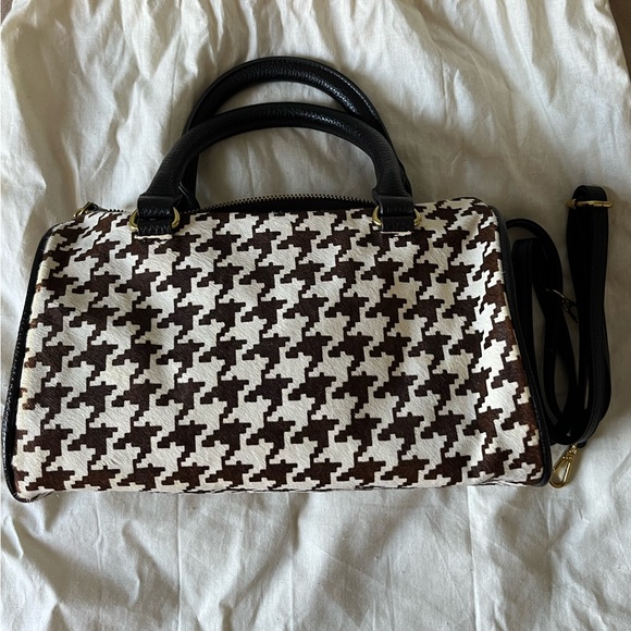Anthropologie Handbags - Anthropologie Houndstooth Bag